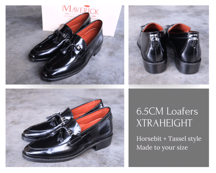 เสริมสูงด้วย XTRAHIEGHT MAVBIT LOAFERS 6.5cm